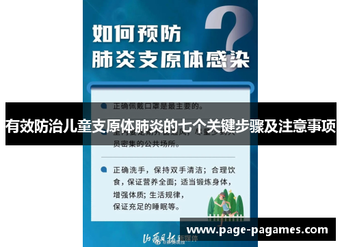 有效防治儿童支原体肺炎的七个关键步骤及注意事项