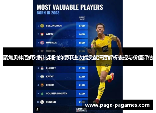 聚焦贝林厄姆对阵比利时的德甲进攻端贡献深度解析表现与价值评估
